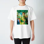 シロクマペンギンのトレインアパレルショップ Regular Fit T-Shirt