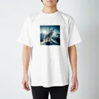 dandandangoの狼の遠吠え Regular Fit T-Shirt