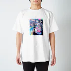 AQUAMETAVERSEのシ一バラダイスで遊ぼう　クニちゃん　2496 Regular Fit T-Shirt