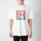 かわいいどうぶつ♪のみんな大好き！ミーコ！ スタンダードTシャツ