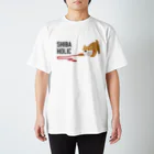 しばじるしデザインのSHIBA HOLIC（赤✕赤） Regular Fit T-Shirt