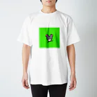 ギョージャガーリックのデザインのlight green スタンダードTシャツ