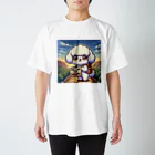 keikei5の華やかで愛らしいトイプードル Regular Fit T-Shirt