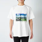 ひたちアートプロジェクト　Hitachi Art Projectの第9回公募展　私のまち Regular Fit T-Shirt