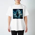 choropperの月と天空に浮かぶ城 Regular Fit T-Shirt