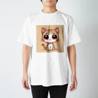 yos-1292583のねこニコばん スタンダードTシャツ