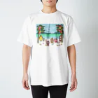 ねずみさんのブティックのフルーツの楽園 Regular Fit T-Shirt