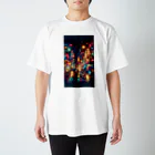 sukoyaの都市光彩 Regular Fit T-Shirt