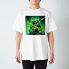 ANIMONSTALSのMETAL・グリーン・モンスタル Regular Fit T-Shirt