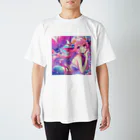 「ワンダーワールド」の神秘的な美しさに見とれてしまいますね。🧜‍♀️💖 スタンダードTシャツ