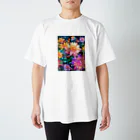 モノモノクローゼットの花々 スタンダードTシャツ