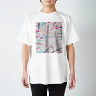 納豆ごはんの電流 Regular Fit T-Shirt