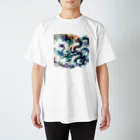 An_Momoの金龍・銀龍 Regular Fit T-Shirt