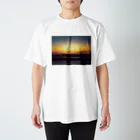 世界美術商店の荒天の北海 / The North Sea in Stormy Weather スタンダードTシャツ