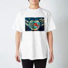 AI-factoryの金魚鉢 スタンダードTシャツ