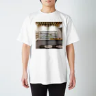 katsuki_toyotaのカフェイラストくん Regular Fit T-Shirt