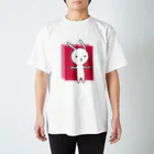 yumikanの素うさぎ ーとぼけ顔ー スタンダードTシャツ