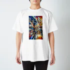 sukoyaのガラスの幻想曲 Regular Fit T-Shirt