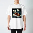 keikei5のかわいいダックスフンドが深い眠り Regular Fit T-Shirt