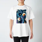 Daria tanakaの舞う龍神 Regular Fit T-Shirt