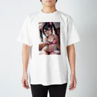 sion1010のビキニ美少女 スタンダードTシャツ