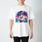 「ワンダーワールド」のかわいい人魚🧜‍♀️😅 スタンダードTシャツ