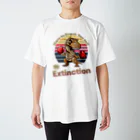 Stylo Tee Shopの絶滅までKOをするティラノサウルス Regular Fit T-Shirt