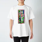 正座ちゃんのドット絵ショップの『熱帯植物図』 Regular Fit T-Shirt