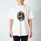 キャンディードのリボンねこ スタンダードTシャツ