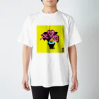 正座ちゃんのドット絵ショップのレックスベゴニア Regular Fit T-Shirt