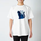 kg_shopのLife with Cats - Starry - Regular Fit T-Shirt