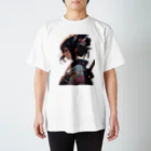 WakuWakustoreのBeautiful Samurai スタンダードTシャツ