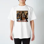 stamp_marketのmusic friends　スタンダードＴシャツ Regular Fit T-Shirt