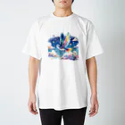 La-peaceの夢の中の鳥 Regular Fit T-Shirt