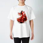 AQUAMETAVERSEのカルメン　なでしこ1478 Regular Fit T-Shirt