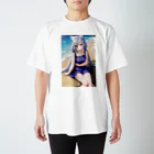 魔法猫少女ルナの魔法猫少女ルナ ビーチ13 高校生 Regular Fit T-Shirt