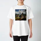 AQUAMETAVERSEの恐竜の生活　なでしこ1478 Regular Fit T-Shirt