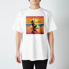 winwin6126の波乗りデビュー！ Regular Fit T-Shirt