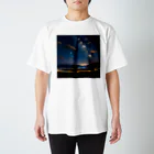 モカステの星空 Regular Fit T-Shirt