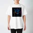 UNIQUE〜AIアートショップ〜のワイルドキャット スタンダードTシャツ