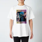 米八そばグッズショップのCYBER PUNK 80'S KOMEHATISOBA TYPE2 スタンダードTシャツ