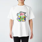 とうもろこし粉のまるではない Regular Fit T-Shirt