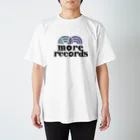 more recordsのモアレコロゴ スタンダードTシャツ