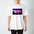 -優雅-  の夕焼け満喫ン。 スタンダードTシャツ