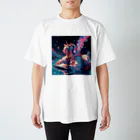 monokurobubuのユニコーンガール スタンダードTシャツ