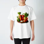 koumeiのベジタらぶ Regular Fit T-Shirt