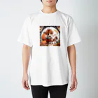 bottaの可愛い、かぼちゃの馬車、ラブリー Regular Fit T-Shirt