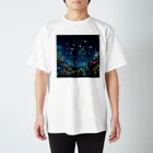 0denkundesuの星彩植譜 Regular Fit T-Shirt