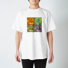 やる気0㌫のThere is no shape. スタンダードTシャツ