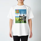 のんきな木のお散歩と酒と女の子 Regular Fit T-Shirt